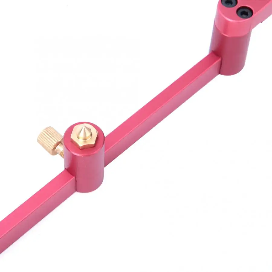 360 Degrees Woodworking Circular Arc Drawing Tool Round Line Marking Ruler 36.5~300mm Radius Circular Arc Drawing Gauge