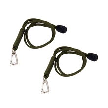2x Армейский Зеленый Паракорд для выживания на открытом воздухе, брелок для ключей для камеры USB