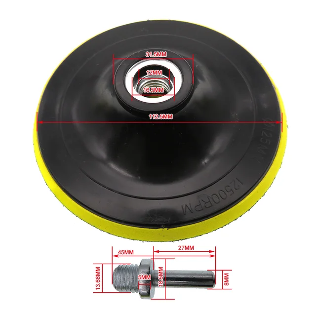 125mm M14 Adapter