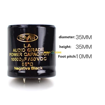 

2pcs Free shipping NOVER high-end cap 10000uf 50V Capacitors 35*35MM for hifi audio module