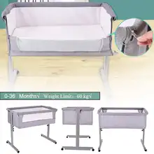 95*60*10 см летняя дышащая детская кровать для ухода за ребенком портативная детская дорожная спальная кроватка складная кроватка для малышей москитная сетка
