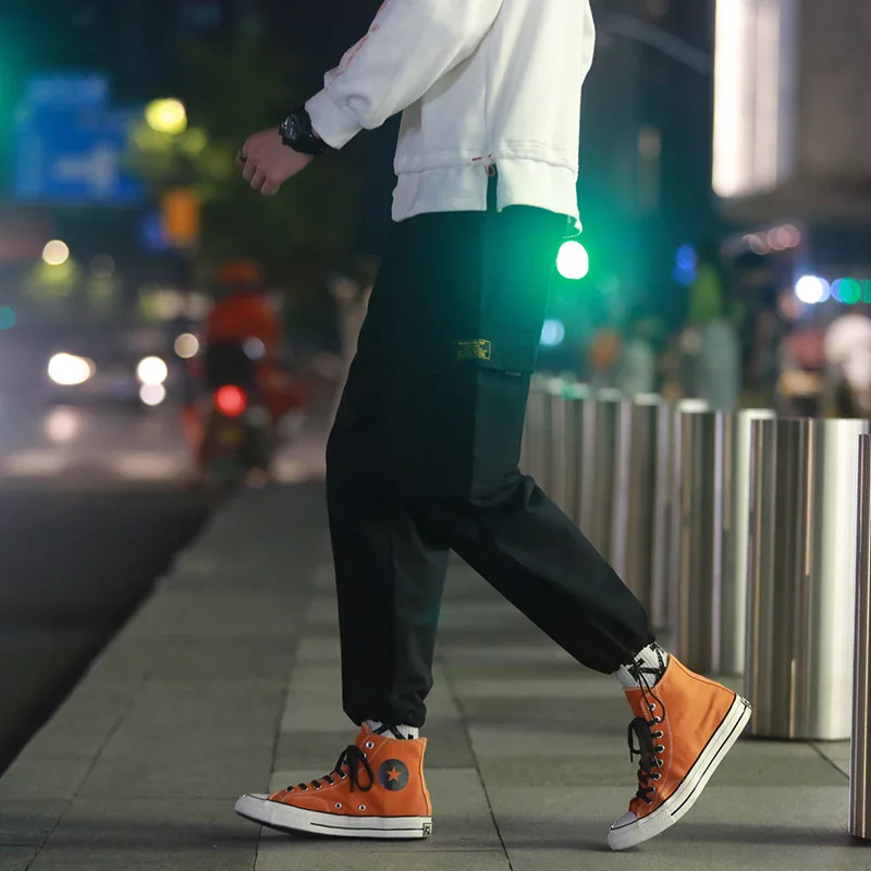 

Large Size Japanese-style Large Size MEN'S Overalls MEN'S Casual Pants Sports Capri Beam Leg Trousers Night View 7940p4