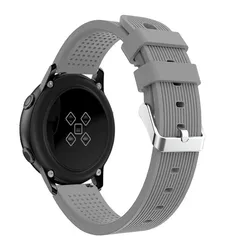 Silicone Smart Wristband - Soft and Stylish Bracelet Watch Band Strap for S2 SM - R720 (GRAY)