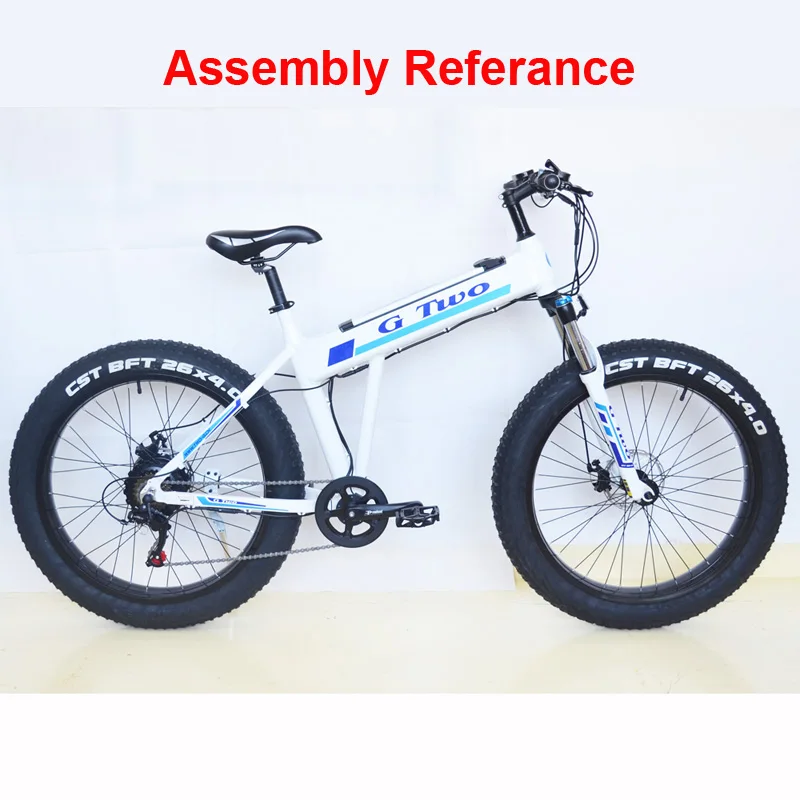 Top 26 Inch Frame of Electric Bicycle, High Strength Aluminium Alloy Frame For Mountain Bike Snow Bike 1