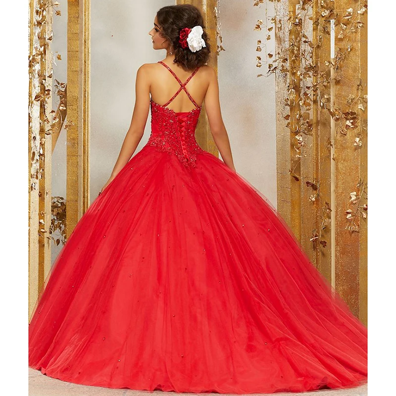 Красное бальное платье принцессы, бальное платье г. Маскарадный костюм для девочек, платье для выпускного вечера, 16, вечерние платья бальное платье, s vestido de 15 anos baile