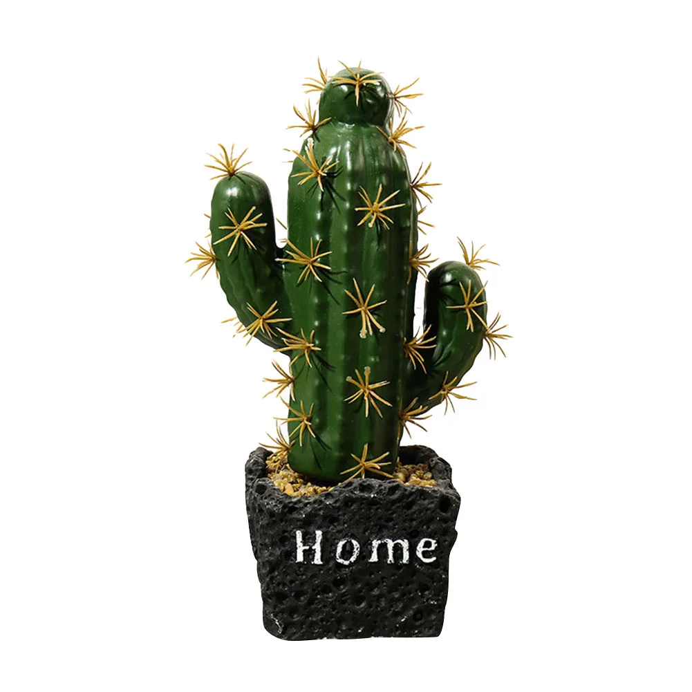 Artificial Cactus Plants with Pot Artificial Plants Succulent Plant Potted Plant for Room Decor Fake Plants Bonsai Home Dec
