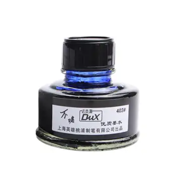 

50ML Smooth Writing Fountain Pen Ink Glass Bottle Student School Office Supplies Pen And Ink For Students