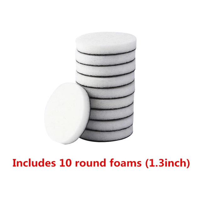 Mini Set Strumenti Per Miscelazione Inchiostri Con Spugne Tonde – Per Scrapbooking, Craft E Fai Da Te - 2