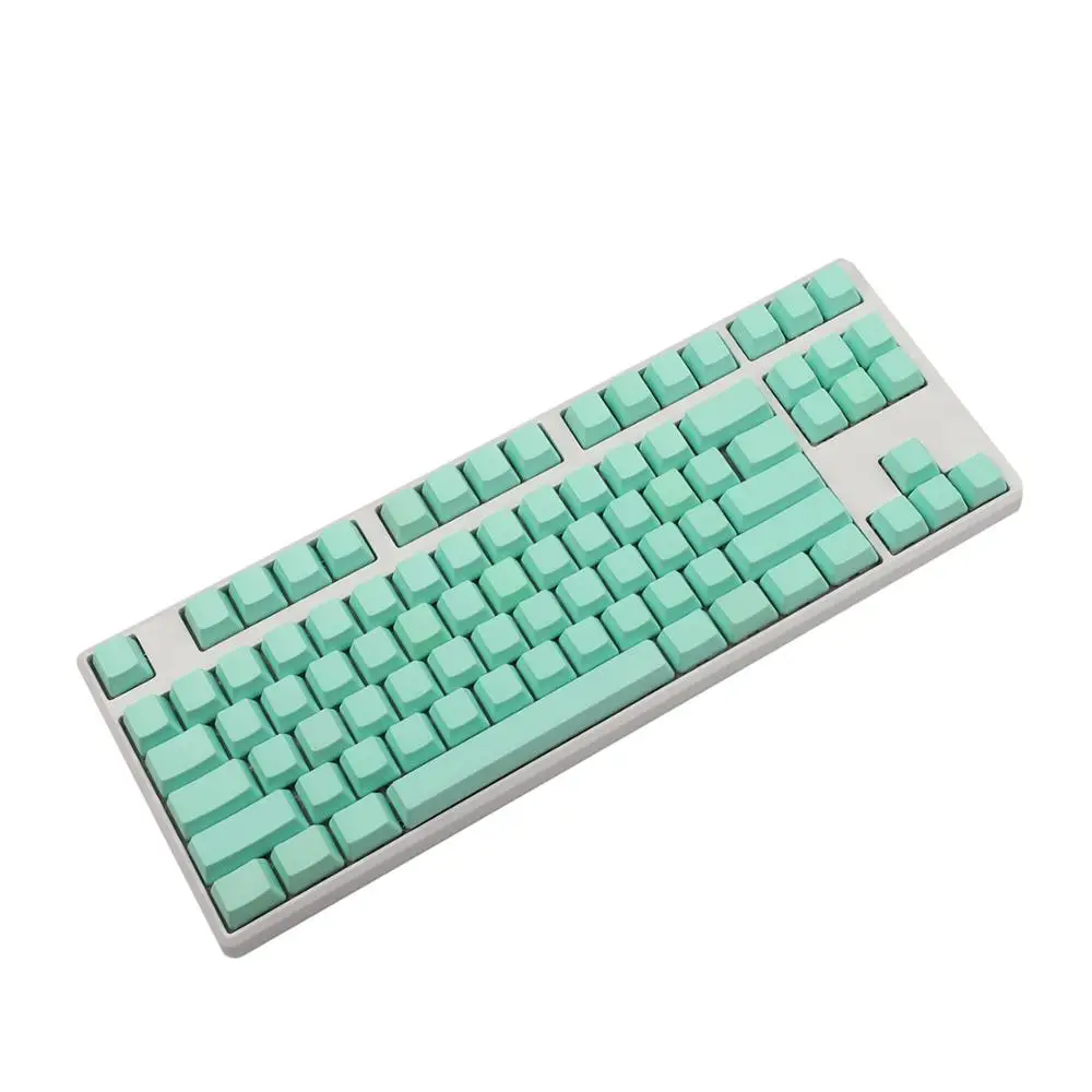 87 88 пустые ISO ANSI макет YMDK Толстая клавиатура PBT OEM профиль для переключателей Cherry MX