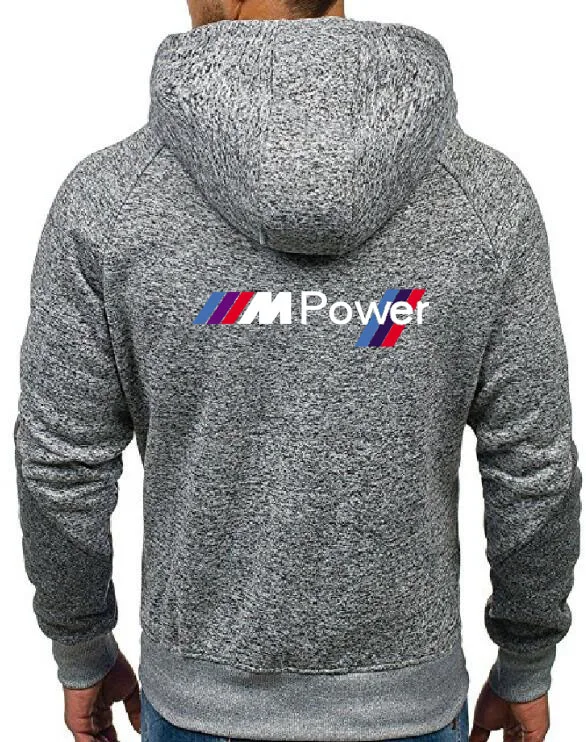 Толстовка с принтом градиентные толстовки для bmw power Мужская демисезонная
