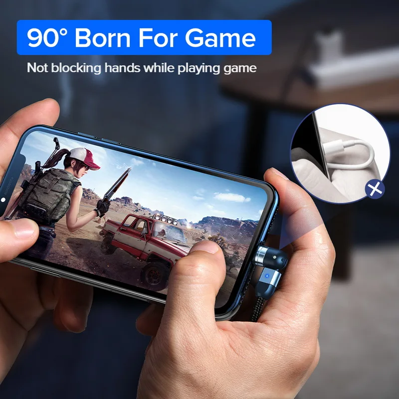 GETIHU 360 вращающийся магнитный кабель для iPhone 11 XS X Pro Max samsung Xiaomi huawei Micro usb type C зарядный шнур для телефона