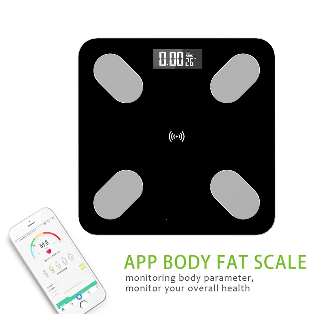 Bluetooth Electronic Scale Body Fat Scale Weight Scales Weighing For