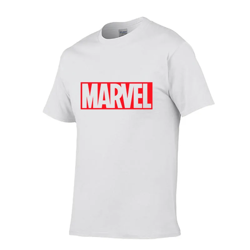 Одежда летние футболки мужские s m ARVEL 100% хлопок короткий рукав футболка плотная