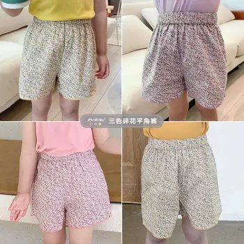 

2020 New Wholesale Baby Girls Printed Shorts Summer Kids Shorts 1-7 Years