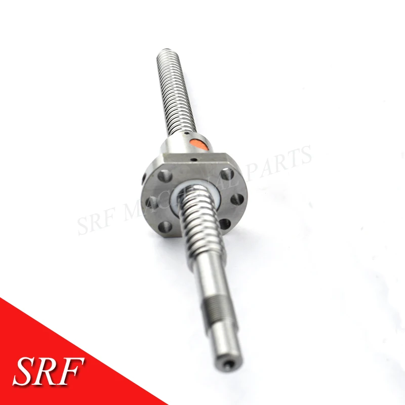1 шт. 16 мм винтовая передача винт SFU1604 L = 200/250/300/350/400/450/500 мм с одной шариковой шайбой конец механической обработке для числового программного управления типа CNC