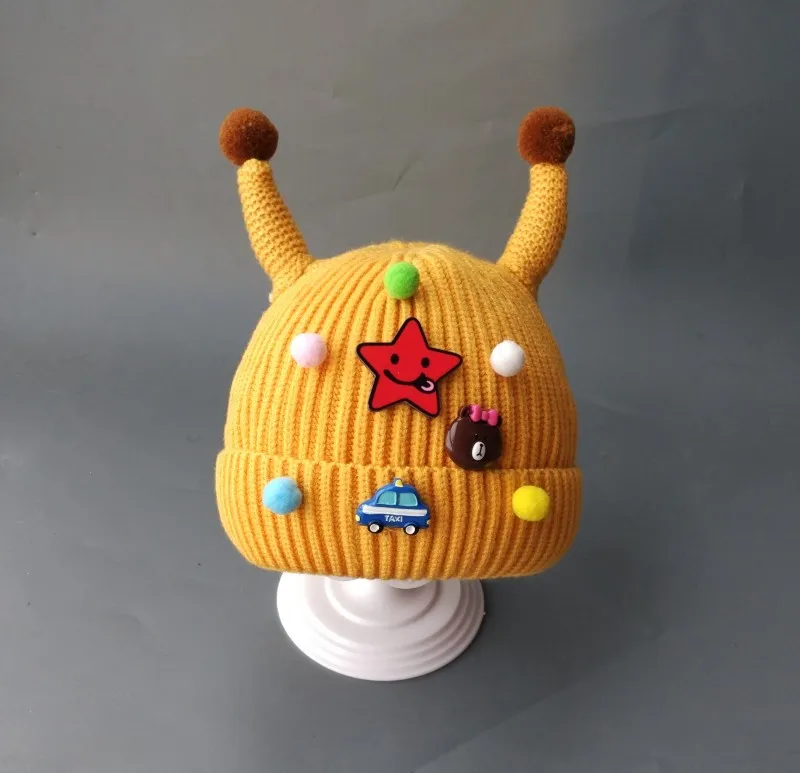 Toddle KId Girl&Boy Babyhat Warm Winter Knit Newborn Photography Props Clothes Beanies Fashion Casual B