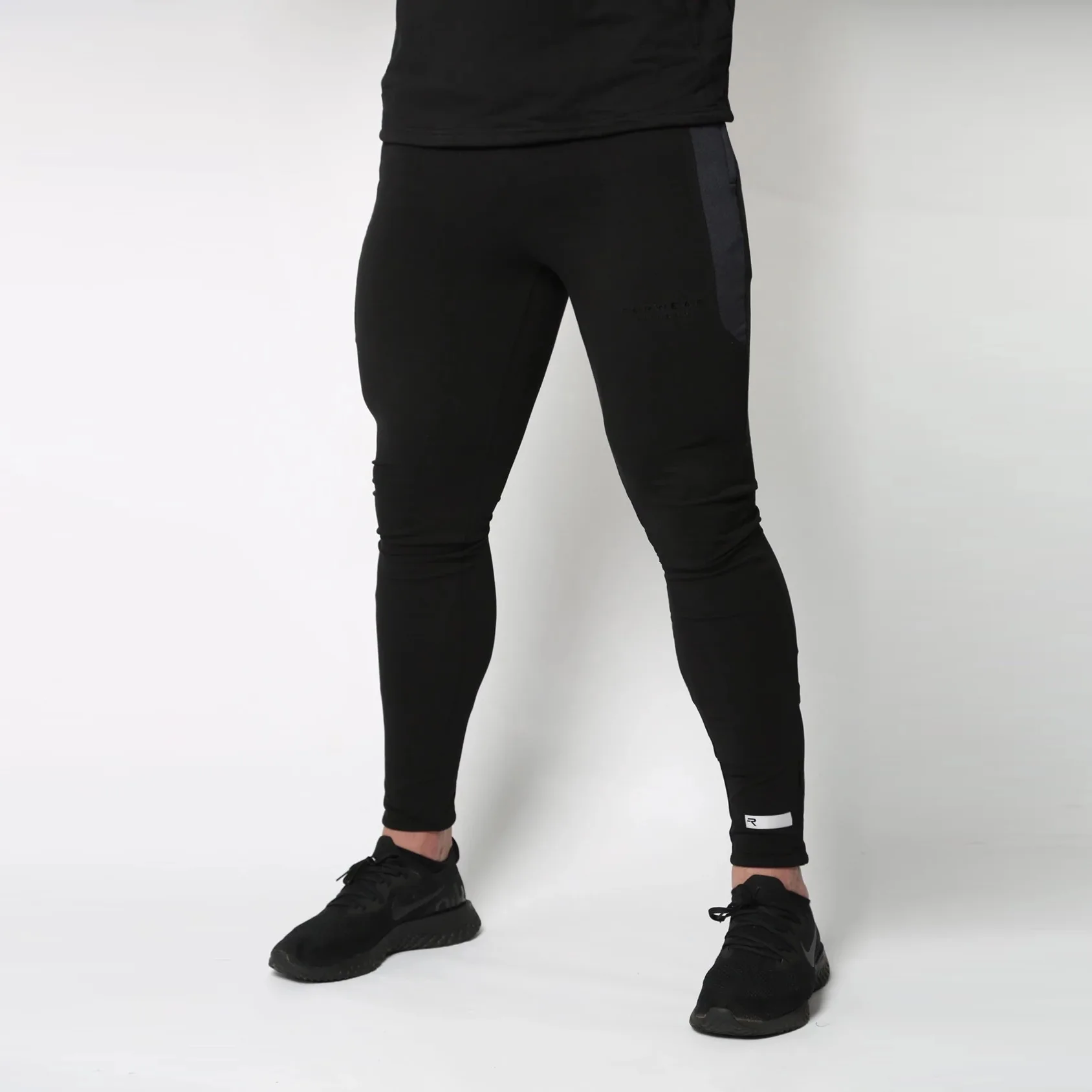 

2019 Autumn And Winter New Style Muscle Fitness Brothers Elasticity Outdoor Fitness Running Sports Training Casual MEN'S Trouser