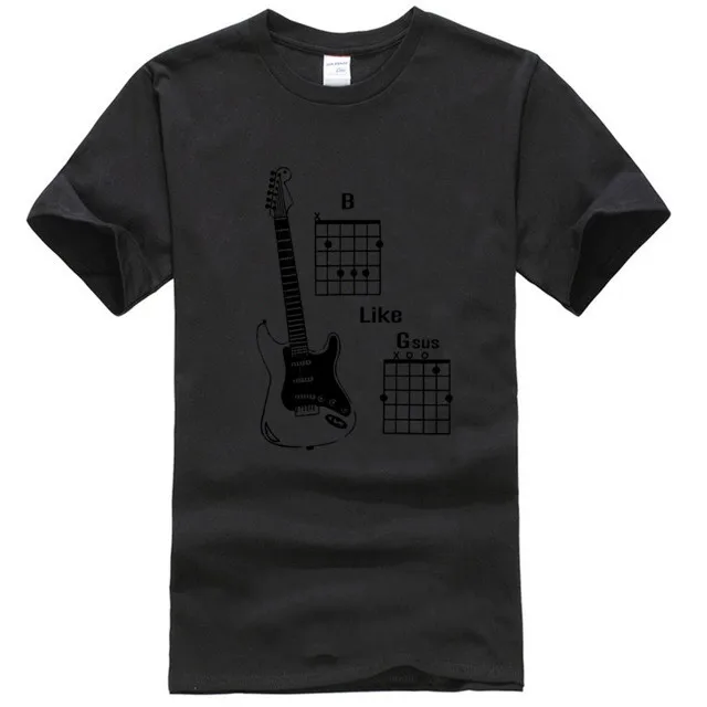 Custom T-Shirts Religious Shirts Musical Gifts Guitar Cord Chart Christian T-shirts Shirt of Faith |