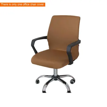 

High Back Office Chair Cover Living Room Modern Simplism Decorative Solid Color Thickened Computer Seat Furniture Protector