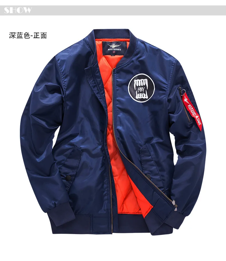 AliExpress осень и зима стиль Униформа ВВС одна куртка пилота хлопок-ватник одежда мужская большой размер