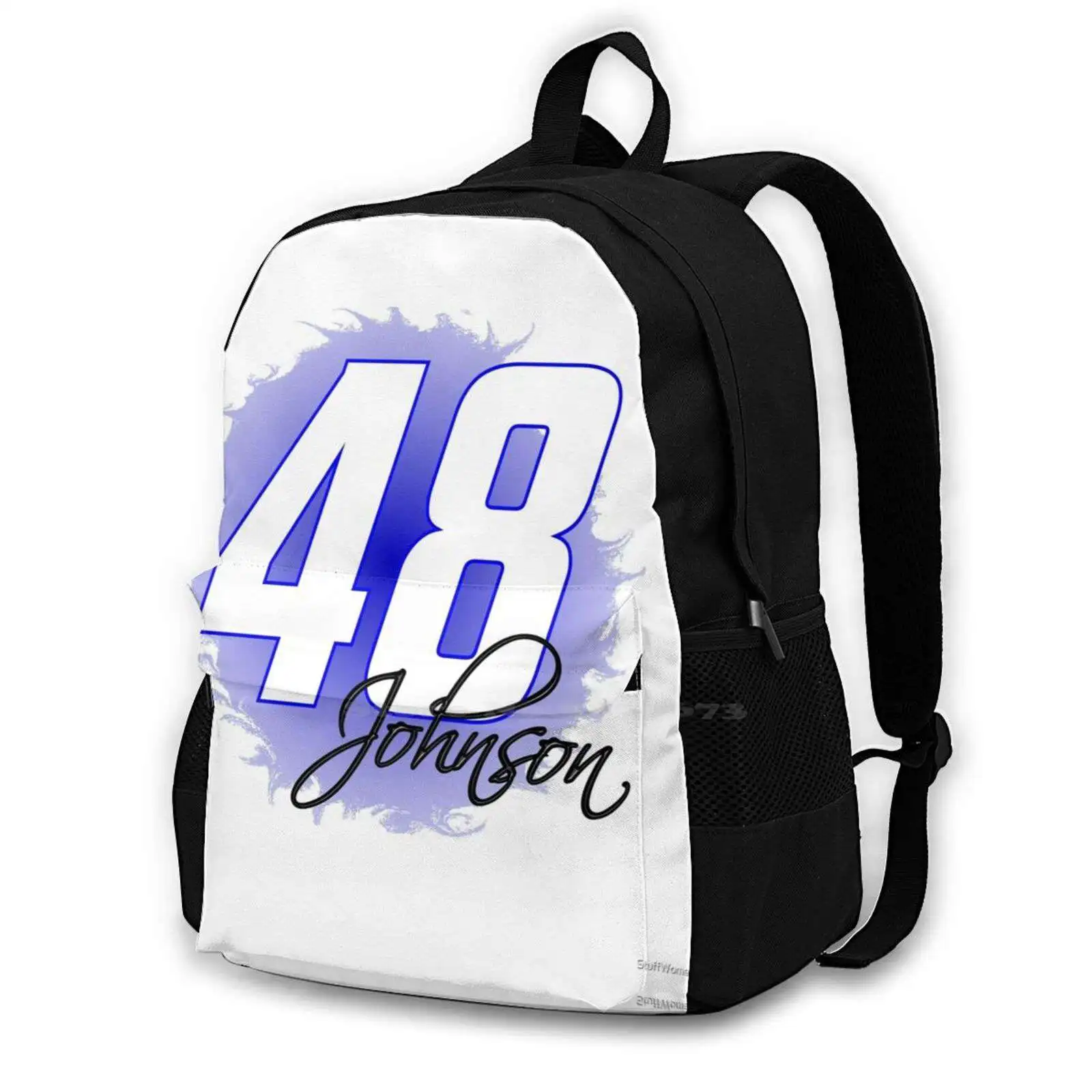 

Jimmie Johnson #48 рюкзак для мужчин женщин девочек подростковый черный Jimmie Johnson 48 Мотоспорт Хендрик