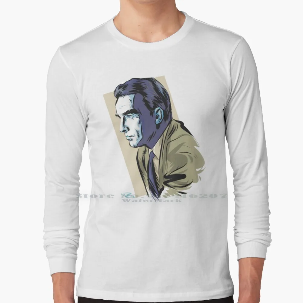 Bell Clift - An Illustration By Paul Cemnick T Shirt 100% Puro Cotone Buffalo Clift Paul Cemnick Actor Red River The