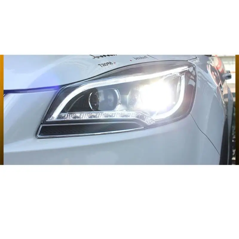 Указатель поворота внешний Luces Para лампа Assessoires автомобилей Авто дневные ходовые огни, светодиодные фары для автомобиля задние фонари в сборе 17 18 для Ford Kuga