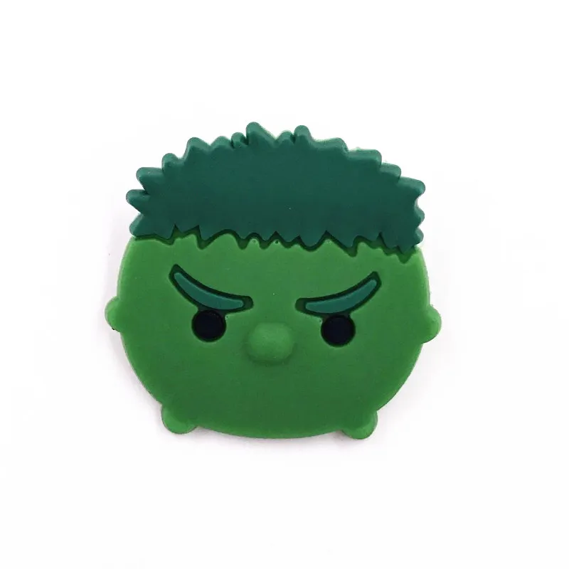 

1PCS Hulk Cartoon Silicone New Design Brooch Cute Marvel Hero Avengers Badge For Kids Party Gifts Backpack Clothes Accessories