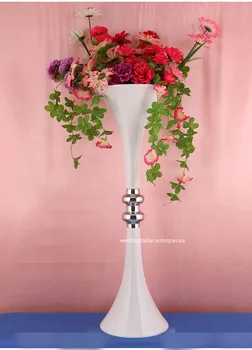 

indoor Wedding Decoration Iron Flower Stand Tall Table Standing Metal Flower Display Rack Shelves Crystal Tall Flower Stands