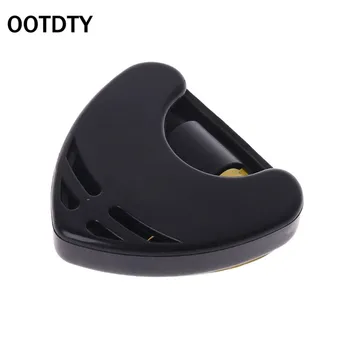 

1 pc Guitar Pick Holder Plastic Plectrum Case Mediator Quick Storage Self Adhesive Triangle Shape