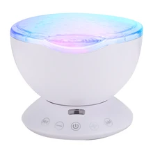 SOONHUA мини-динамик с пультом дистанционного управления и usb-кабелем светодиодный проектор океанской волны динамик s красочный проекционный светильник