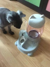 7 pocilga Gato tazón para comida de perro de tazones de alimentación 2 L perros de alimentación fuente de agua potable de 600ml Waterer gatito lento de cachorro