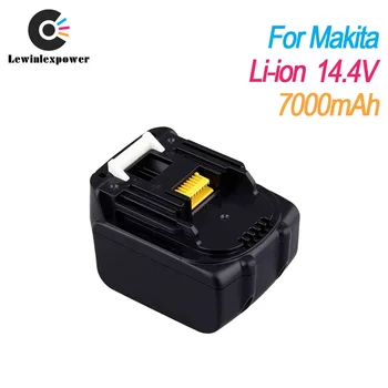 

14.4V Li-ion 7000mAh Rechargeable batteries for Makita 14.4v Power Tool Battery BL1430 BL1415 194066-1 194065-3 BL1440 MAK1430Li