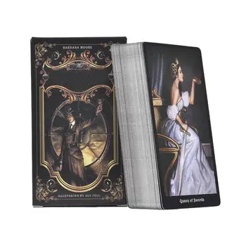

78 Pcs Tarot Cards Full English Tarot Deck Board Games English For Family Gift Party Playing Card Game Entertainment
