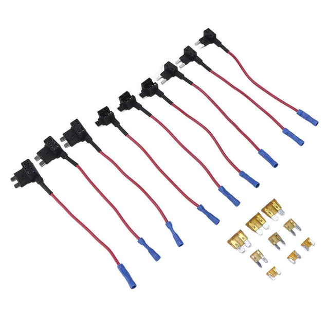 5er Pack 12V Auto-Hinzufügen-A-Circuit-Sicherung TAP-Adapter