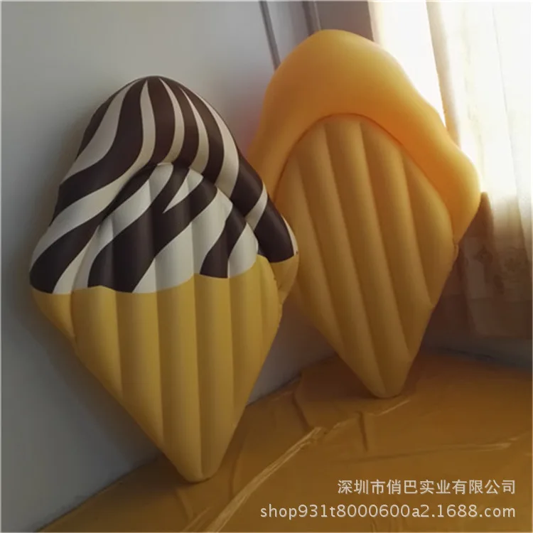 Экологически чистые ПВХ воды Надувное мороженое присоска для льда xue gao tiao для Фруктового мороженого на палочке плавательный матрац плавающая кровать Tou