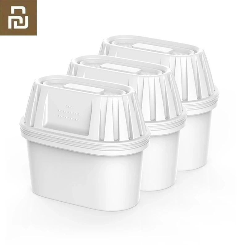 YOUPIN-filtros potentes de 7 capas para teteras Viomi, prevención de bacterias doble, camino de entrada de flujo de 360 grados, 3 uds.