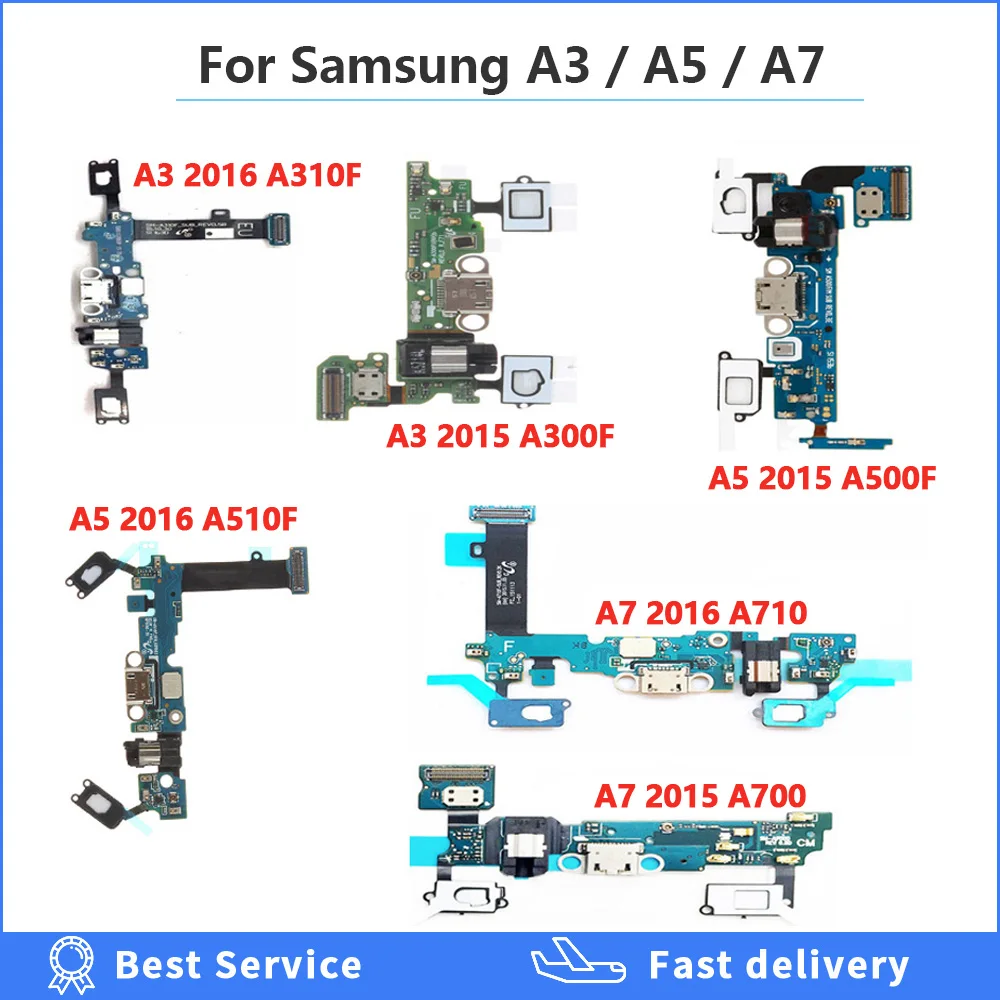 Гибкий кабель док станции для Samsung Galaxy A3 / A7 A5 2016/2015 USB зарядки A510/ A500 F