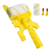 Clean-Cut Paint Edger Roller Brush Painting Safe Tools Set For Wall Ceiling Trimming Roller Brush Brush Brush Paint Brush Kit