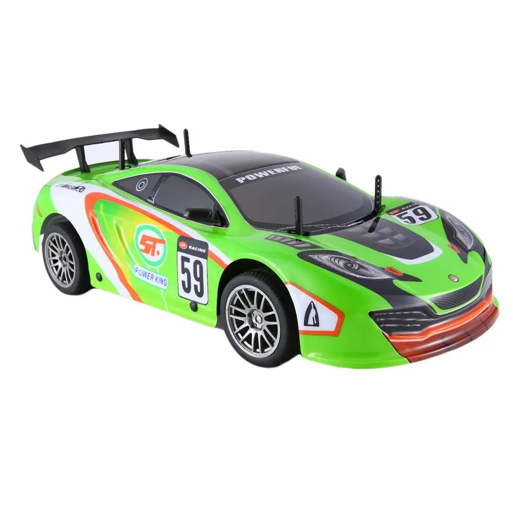Мини RC автомобиль 1/10 700mAh 2,4G гоночный автомобиль 1:10 RC модель автомобиля 25 км/ч плоский спортивный Дрифт автомобиль игрушки ЕС вилка для детей Подарки