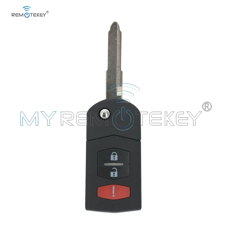 Remtekey ключи BGBX1T478SKE12501 для Mazda 3 5 6 дистанционный ключ 2007 2008 2009 2010 2 кнопки 315 МГц|Ключ