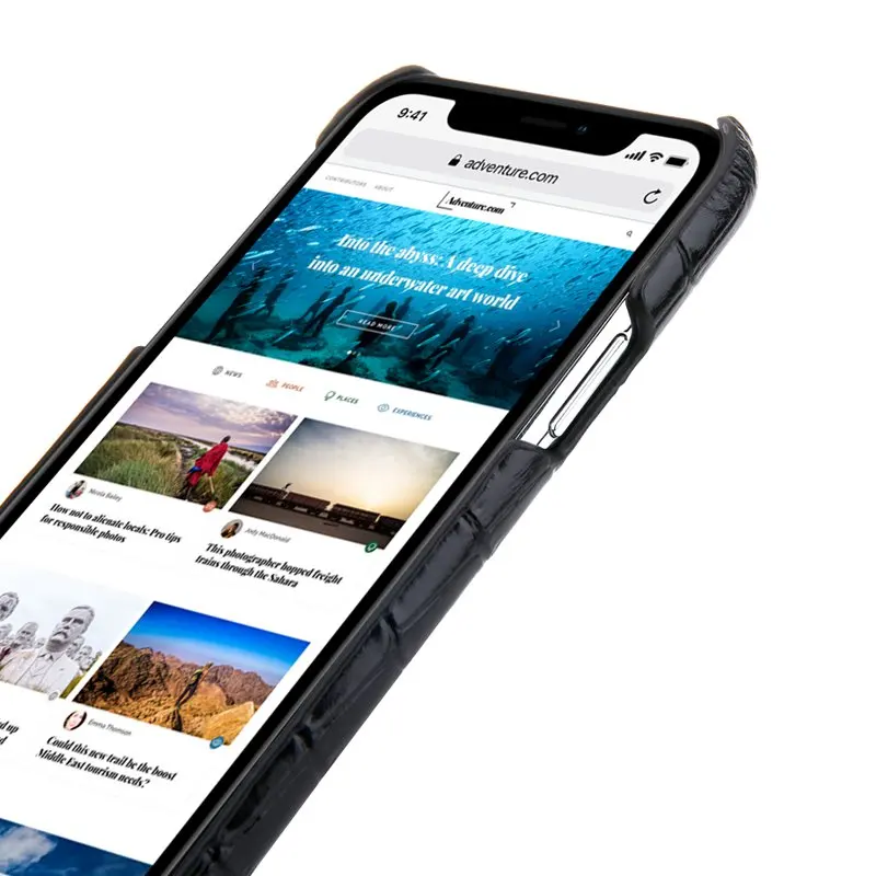 Чехол-накладка из натуральной кожи для iPhone 11 Pro MAX, Роскошный чехол для телефона из кожи аллигатора, чехол для iPhone11 Pro 11Pro Max, чехол-накладка