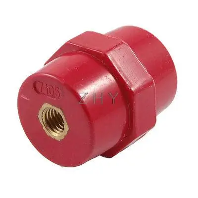 

7/25" Brass Thread Red Busbar Enhanced Insulator Supporter