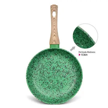 

FISSMAN Fry Pan 3 Layers Non-stick Marble Coating Forged Aluminium MALACHITE Series Induction Cooker