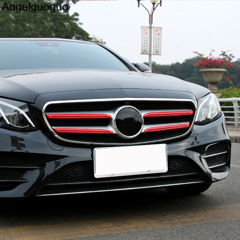 Автомобильная решетка решетки украшение обшивка для Mercedes Benz E Class W213 Sport E200L E300L