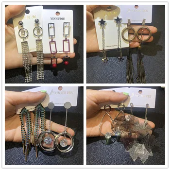 

30 Pairs/lot fashion women earrings lot top quality jewelry earrings wholesale 201107-145