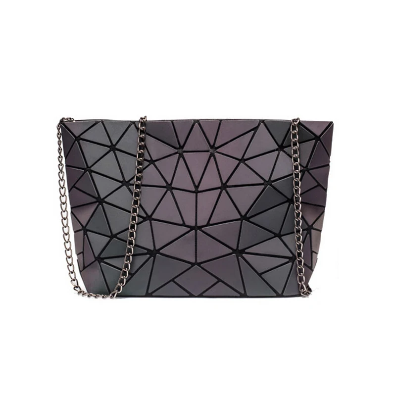 

LOVEVOOK crossbody bags for women 2019 foldable messenger bags with retro famale shoulder bag geometric bag luminous color 2019
