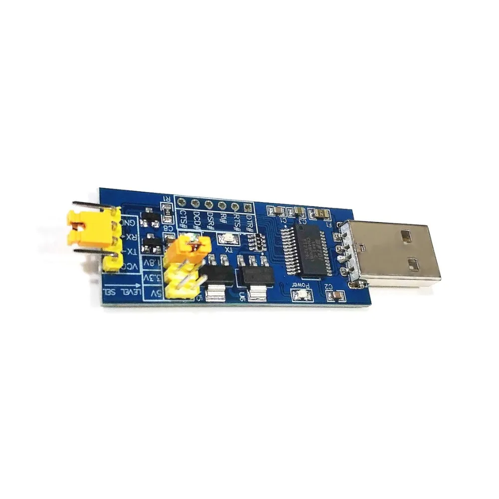 USB для ttl последовательная маленькая плата 5 В/3,3 В/1,8 в уровень загрузки кабель для программирования FT232RL серийный модуль