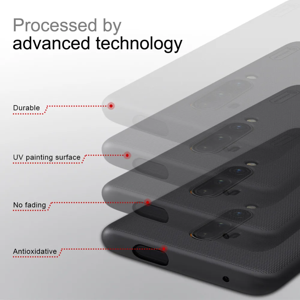 Чехол для oneplus 7T oneplus 7T Pro coverNILLKIN, суперматовый чехол, жесткая задняя крышка для oneplus 7/7 Pro oneplus 6/6t oneplus 5T