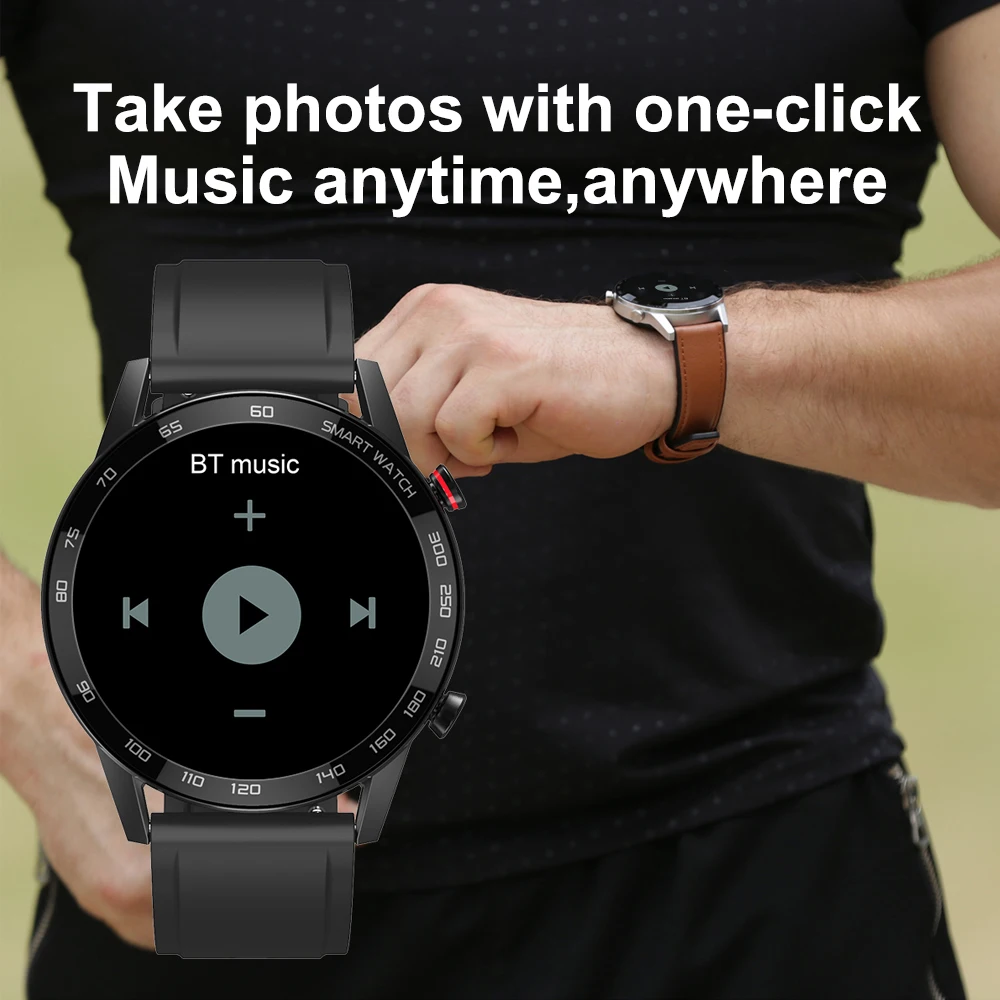 [ES] NO.1 DT95 SmartWatch IP68 Водонепроницаемый вызовов через Bluetooth 360*360 ЭКГ Измерение